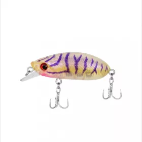   Predator Z PZ Beetle wobbler, 5 cm, 7,8 g, jaune, blanc, violet, flottant