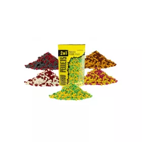   Carp Zoom CZ 2en1 Turbo pellet à dissolution rapide, 3 mm, chocolat, orange, 500 g