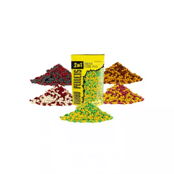 Carp Zoom CZ 2en1 Turbo pellet à dissolution rapide, 3 mm, chocolat, orange, 500 g