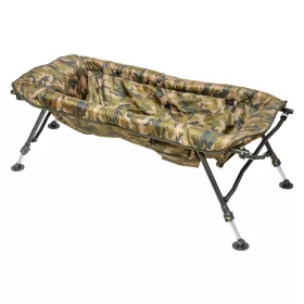   Carp Zoom Camou Állványos Pontybölcső Állítható Lábbal 125x60x30cm
