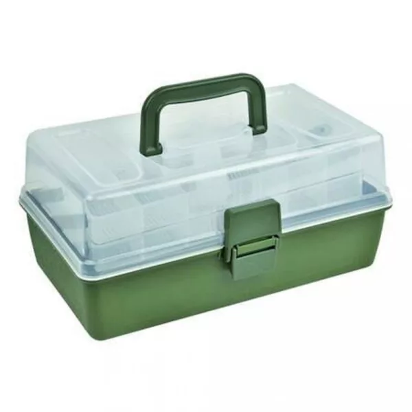 Carp Zoom CZ Boîte de pêche pratique avec plateaux, 29,4x18,7x15 cm