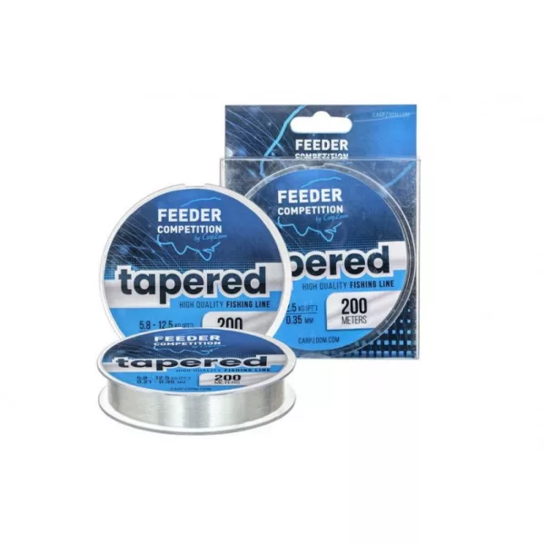 Feeder Competition Tapered 0,18-0,28mm 5x15m Bas de ligne conique
