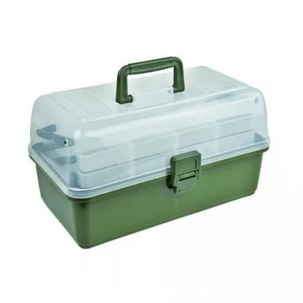 Carp Zoom CZ Boîte de pêche pratique avec plateaux, 36,8x21,4x20 cm