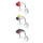 Predator Z Predator-Z Metal Viber leurre, 2,8 cm, 10 g, jaune fluo, blanc