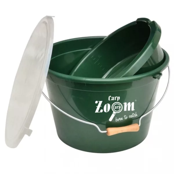 Carp Zoom CZ Ensemble de seaux de pêche 25 litres