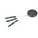 Carp Zoom CZ Poids de bas de ligne en tungstène moyen, 6 mm, 0,1 g, 9 pcs