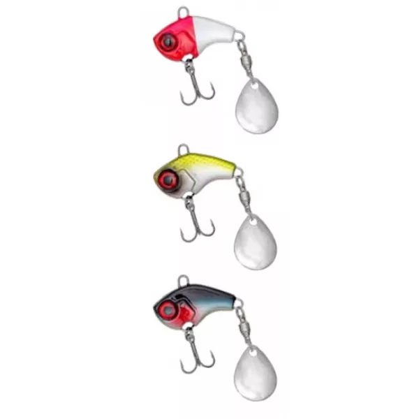 Predator Z Predator-Z Metal Viber leurre, 5 cm, 13,5 g, jaune fluo, blanc