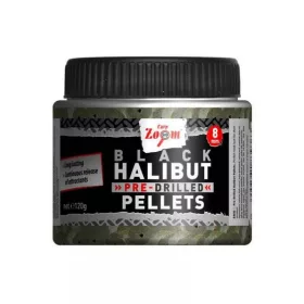   Carp Zoom CZ Pellet d'hameçon halibut noir percé, 8 mm, flétan, 120 g