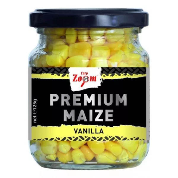 Carp Zoom CZ Maïs de pêche premium, vanille, 125 g, 220 ml