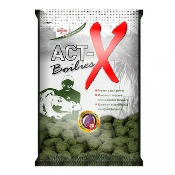 Carp Zoom CZ Act-X bouillette, 20 mm, fraise, 800 g