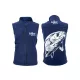 Carp Zoom CZ Gilet softshell Femme, L, bleu foncé