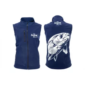 Carp Zoom CZ Gilet softshell homme, XL, bleu foncé