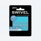 BKK Crane Swivel-62 (Acier inoxydable, Noir)1# 6db/csomag Émerillon