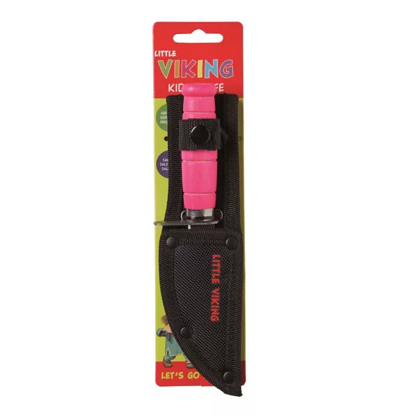 KINETIC Little Viking Couteau pour enfants Fuchsia Couteau pour enfants