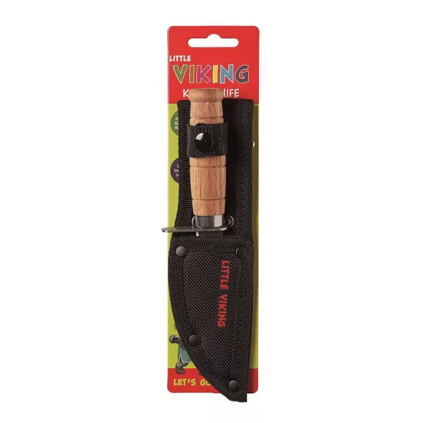 KINETIC Petit Couteau d'Enfant Viking Nature Couteau pour enfants