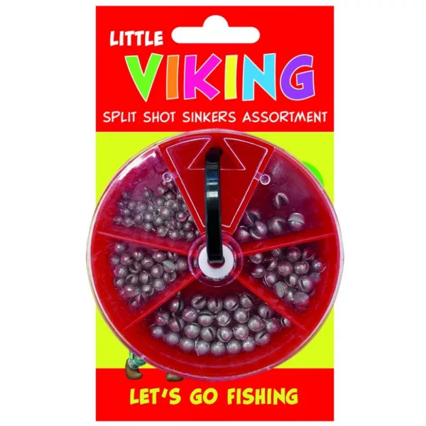 KINETIC Assortiment de Plombs Fendus Petit Viking Kit de plombs