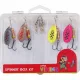 KINETIC Kit Boîte de Spinner Petit Viking Kit leurres artificiels