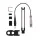 Delkim SlimLite Indication Set Red Clear - détecteur de touche, balancier