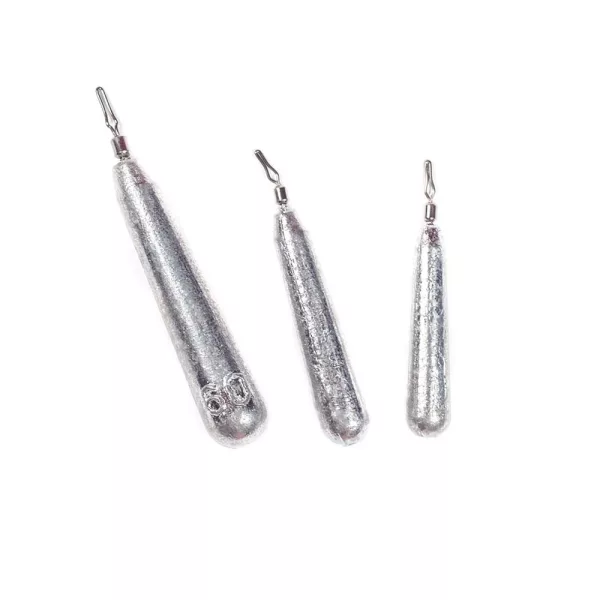 Ottó bácsi Dropshot plomb naturel, en forme de bâtonnet, 12 g (5 pièces/paquet)