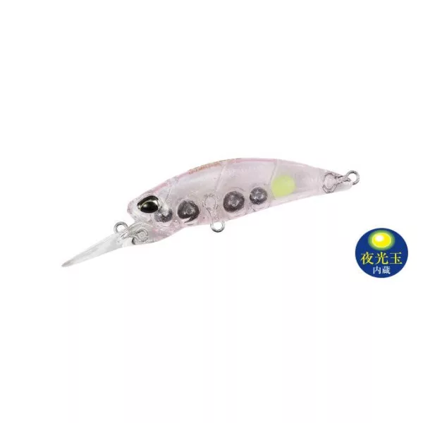 Duo Tetra Works TotoShad 4,8cm 4,5gr CCC0377 Rose Clair Transparent Leurre Plongeant