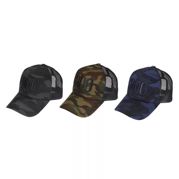 Duo Trucker Mesh Cap 19 Navy Camo Casquette de baseball