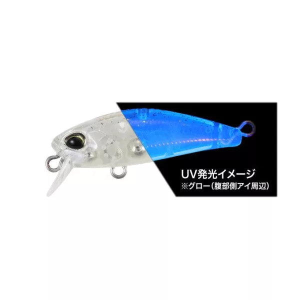 Duo Tetra Works Toto Fat 35F 3,5cm 1,8gr CCC0076 UV Silver Wobbler flottant