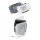 Duo Reverse Lure Case 100 19,3x10x3cm White/Silver Logo Boîte de rangement pour leurres