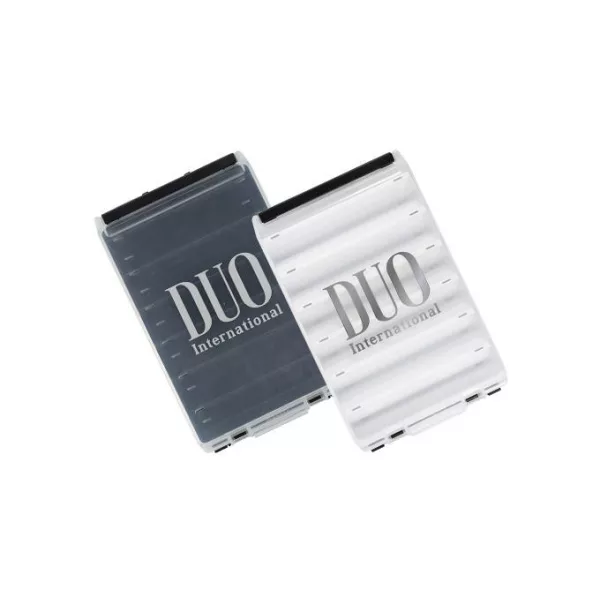 Duo Reverse Lure Case 120 20x12,6x3,6cm White/Silver Logo Boîte de rangement pour leurres