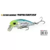 Duo Tetra Works Toto Fat 35F 3,5cm 1,8gr DEA0553 UV Lime Head OT Wobbler flottant