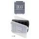 Duo Reverse Lure Case 160 20,6x17x4,4cm Pearl Black/Gold Logo Boîte de rangement pour leurres