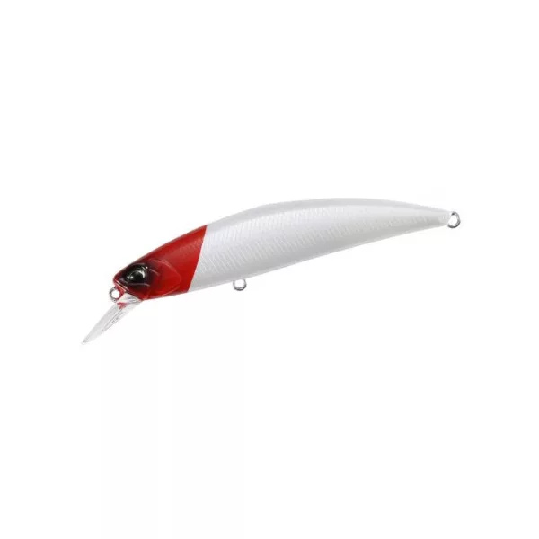 Duo Spearhead Ryuki 80S SW 8cm 12gr ACC0001 Pearl Red Head Leurre Coulant