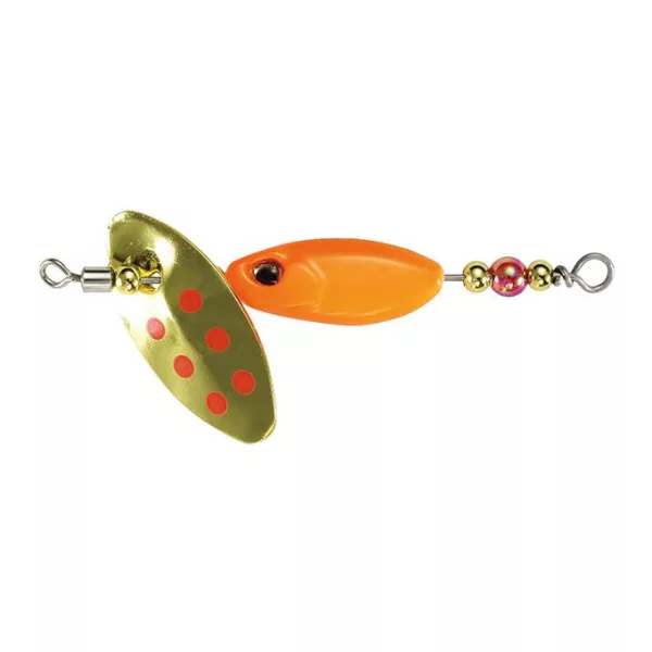 Duo Spearhead Ryuki Spinner 3,5G 2cm 3,5gr ACC0590 Fluorescence Orange Cuiller tournante