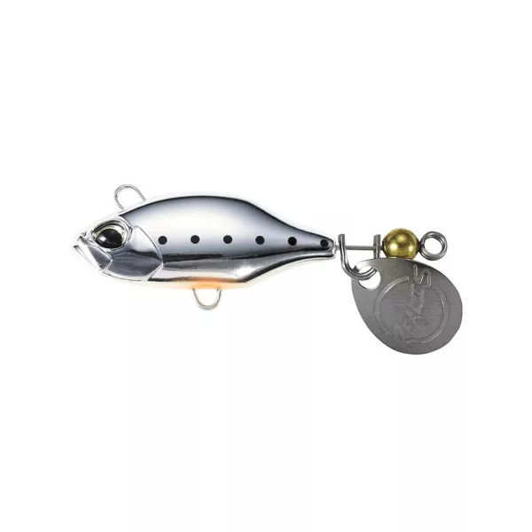 Duo Realis Spin 38 SW 3,8cm 11gr MCC3515 UV Silver Shirasu Leurre Spin-Tail