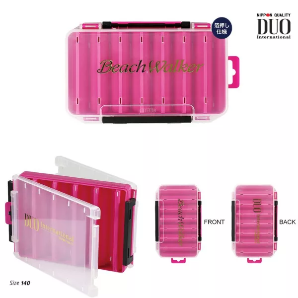 Duo Beach Walker Reverse Lure Case 140 20,5x14,5x4,2cm Boîte de Rangement pour Leurres