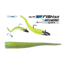  Duo Bayruf BR Fish 8,4cm S043 Chart Silver Appât en plastique 7 pièces