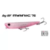 Duo Bayruf Manic 75 7,5cm 7,6gr CCC0873 Mat Black PB II Leurre Coulant