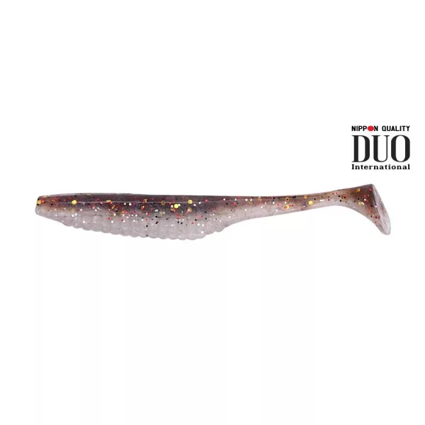 Duo Realis Versa Shad 7,6cm F081 Copper Red Gold Leurre en plastique 10pcs