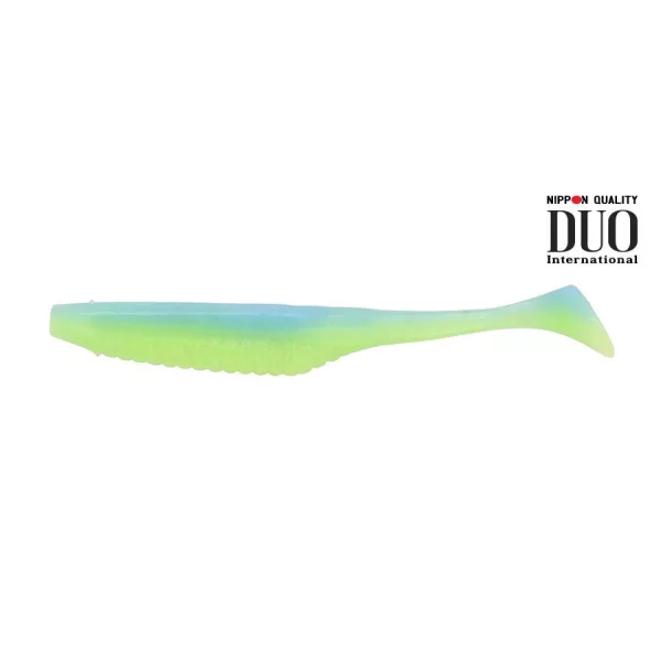 Duo Realis Versa Shad 7,6cm F089 Sky Blue Chart Leurre en plastique 10pcs