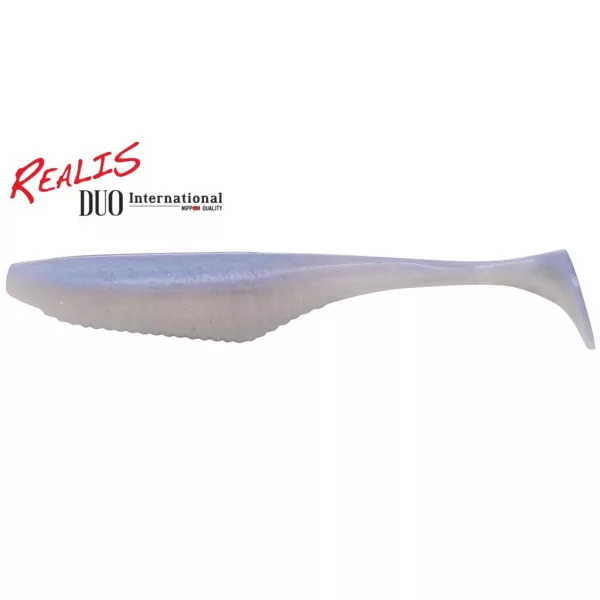 Duo Realis Versa Shad Fat 12,5cm F088 Light Pro Blue Appât en plastique 5pcs