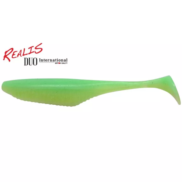 Duo Realis Versa Shad Fat 12,5cm F090 Psychedelic Chart Appât en plastique 5pcs