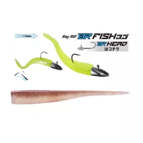   Leurre souple Duo Bayruf BR Fish 8,4cm F102 Brown Zircon 7pcs