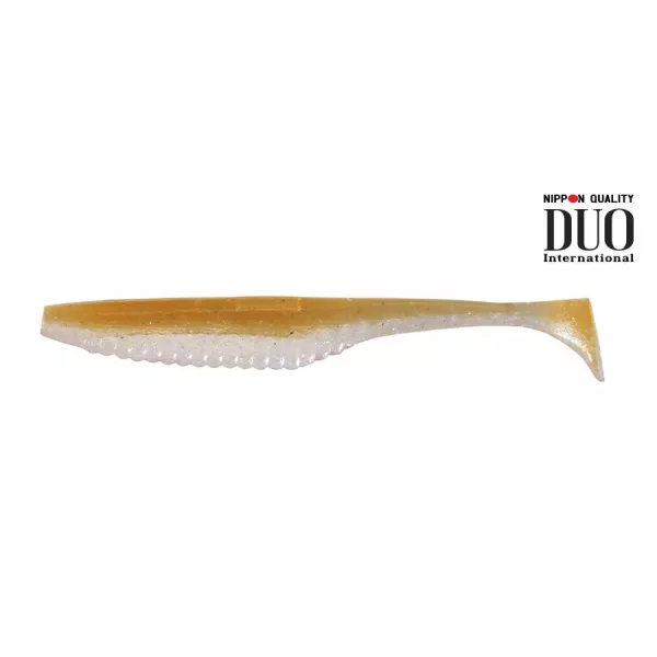 Duo Realis Versa Shad 7,6cm F102 Brown Zircon Leurre en plastique 10pcs
