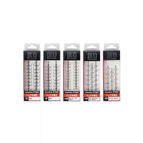 Duo Spearhead Ryuki 10 Hameçon Triple RK-TR 20 pièces