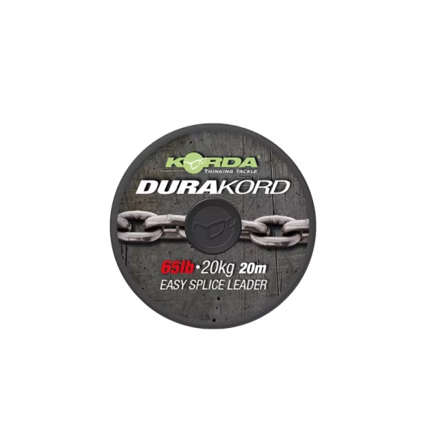 Korda Dura Kord Dyneema Spliceable Leader Tresse Leader 20m 45lb