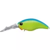 Evergreen Wildhunch Rattle In 5,2cm 10gr #28 Leurre Bleu Dos Chartreuse