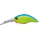 Evergreen Wildhunch Rattle In 5,2cm 10gr #28 Leurre Bleu Dos Chartreuse