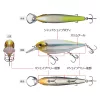 Evergreen X-Over 9cm 18,5gr #422 Secret Ghost Chart Wobbler