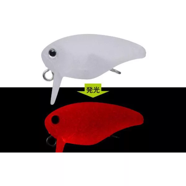 Evergreen Killer Bug 23 2,3cm 1,3gr #09 Mat Red Glow Wobbler