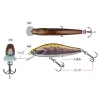 Wobbler Evergreen Nelmezzo 50FS 5,0cm 5gr #20 Lime Chart Yamame