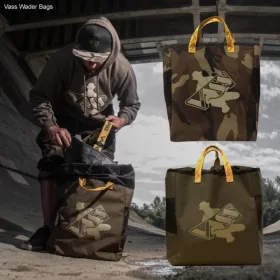   Vass-Tex Wader Storage Bag Camouflage Mellescsizma Tartó Táska 23x32x38cm